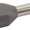 Terminal cubre cable, gris, 4mm² (100 uds.) 6 Terminal cubre cable, gris, 4mm² (100 uds.)