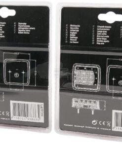 Luz trasera LED, rectangular, 12/24 V., 98,8 x 106,5 x 35,0 mm, gopart