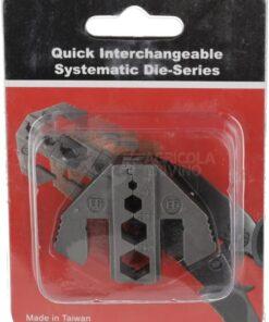 Juego de mordazas de engaste para conectores de cable coaxial tipo RG (RG 58, 59, 6)