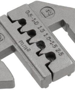 Juego de mordazas de engaste para terminales hembra JT (0,12-2,5 mm²) y ST (0,2-2,5 mm²)