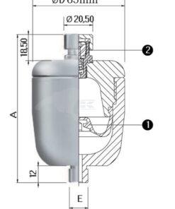Accumulator L/LAV 210/330 bar  0.025 L