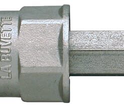 Boquilla pulverizadora inox. macho