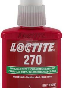Sellador de roscas alta resistencia, 270, 50 ml., Loctite