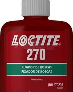 Sellador de roscas alta resistencia, 270, 24 ml., Loctite