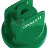 Tobera estándar, doble, chorro plano LD 110° 015 verde plástico Hypro