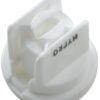 Tobera estándar, doble, chorro plano LD 110° 08 blanco plástico Hypro