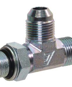 Racor en T invertida orientable JIC/BSP 3/4-3/8