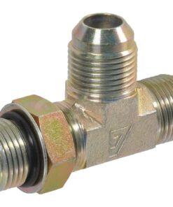 Racor en T invertida orientable JIC/BSP 1 1/16-3/4
