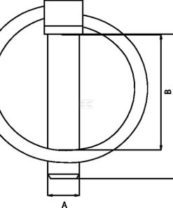 Pasador clavija 4,7 x 29 mm Rubig