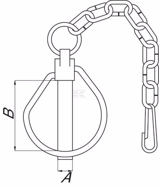 Clips 12 mm+cadena 2 Clips 12 mm+cadena
