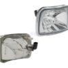 Foco de trabajo de esquina halógeno, derecho, 12V, 50W, cuadrado, blanco, 123x115x121mm, enchufe PGJ13, Wesem