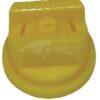 Tobera estándar, doble, chorro plano LU 120° 02 amarillo plástico Lechler 2 Tobera estándar, doble, chorro plano LU 120° 02 amarillo plástico Lechler