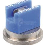 Tobera estándar, doble, chorro plano LU 90° 03 azul acero inoxidable Lechler