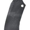 Cuchilla rotavator 230x145x80 mm, 8 mm de grosor, válida para Maschio 9 Cuchilla rotavator 230x145x80 mm, 8 mm de grosor, válida para Maschio