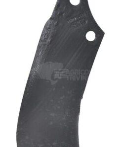 Cuchilla rotavator 230x145x80 mm, 8 mm de grosor, válida para Maschio