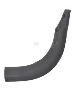 Cuchilla rotavator 230x145x80 mm, 8 mm de grosor, válida para Maschio