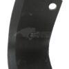 Cuchilla rotavator 165x135x80 mm, 7 mm de grosor, válida para Maschio 7 Cuchilla rotavator 165x135x80 mm, 7 mm de grosor, válida para Maschio