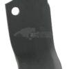 Cuchilla rotavator 165x135x80 mm, 7 mm de grosor, válida para Maschio 9 Cuchilla rotavator 165x135x80 mm, 7 mm de grosor, válida para Maschio