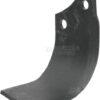 Cuchilla rotavator 185x130x80 mm, 7 mm de grosor, válida para Maschio 8 Cuchilla rotavator 185x130x80 mm, 7 mm de grosor, válida para Maschio