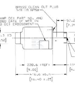 Parachispas 89 mm Donaldson