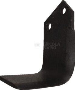 Cuchilla rotavator 223x145x90 mm, 8 mm de grosor, válida para Maschio