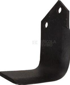 Cuchilla rotavator 223x145x90 mm, 8 mm de grosor, válida para Maschio