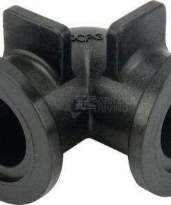 Acoplamiento abridado 90° 1" x 1"