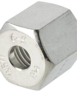 Tuerca 10L M16x1,5 acero inox.