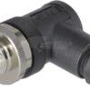 Enchufe 4 polos Macho M12 Código-A, 90 grados 6 Enchufe 4 polos Macho M12 Código-A, 90 grados