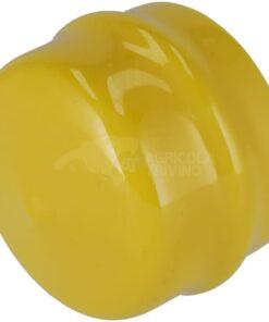 Tapón de cojinete de rueda amarillo