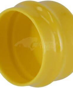 Tapón de cojinete de rueda amarillo