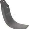 Cuchilla rotavator 193x110x70 mm, 6 mm de grosor, válida para Maschio