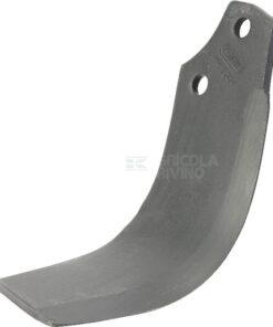 Cuchilla rotavator 193x110x70 mm, 6 mm de grosor, válida para Maschio