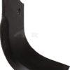 Cuchilla rotavator 257x142x90 mm, 8 mm de grosor, válida para Maschio