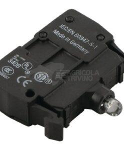 Elemento LED azul delantero cc