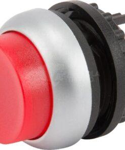 Pulsador iluminado rojo alto