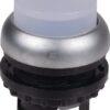 Pulsador iluminado blanco alto