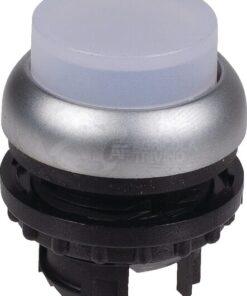 Pulsador iluminado blanco alto