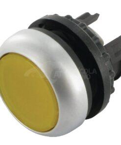 Pulsador iluminado amarillo