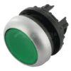 Pulsador iluminado verde bloq.