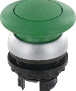 Pulsador seta verde encastre