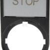 Soporte pulsador cpl. STOP