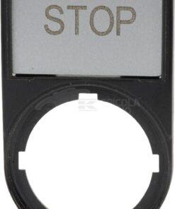 Soporte pulsador cpl. STOP