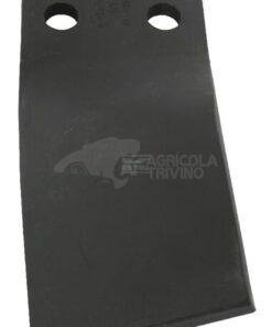 Cuchilla rotavator 80 mm, 8 mm de grosor, válida para Maschio