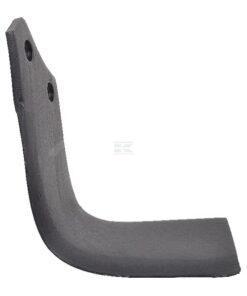 Cuchilla rotavator 195x135x80 mm, 7 mm de grosor, válida para Maschio