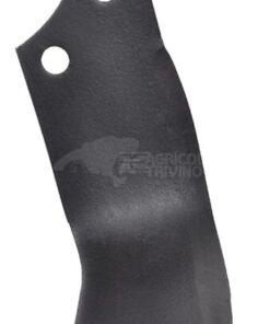 Cuchilla rotavator 195x135x80 mm, 7 mm de grosor, válida para Maschio