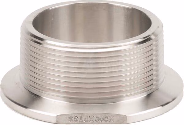 Brida 3" x 3" macho NPT SS 1 Brida 3" x 3" macho NPT SS