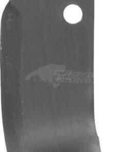 Cuchilla rotavator 160x117x60 mm, 6 mm de grosor, válida para Maschio