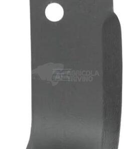 Cuchilla rotavator 160x117x60 mm, 6 mm de grosor, válida para Maschio