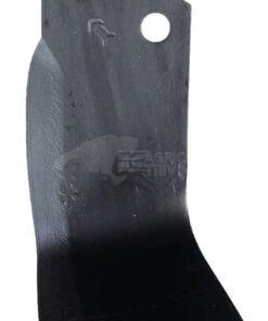 Cuchilla rotavator 205x115x80 mm, 8 mm de grosor, válida para Maletti
